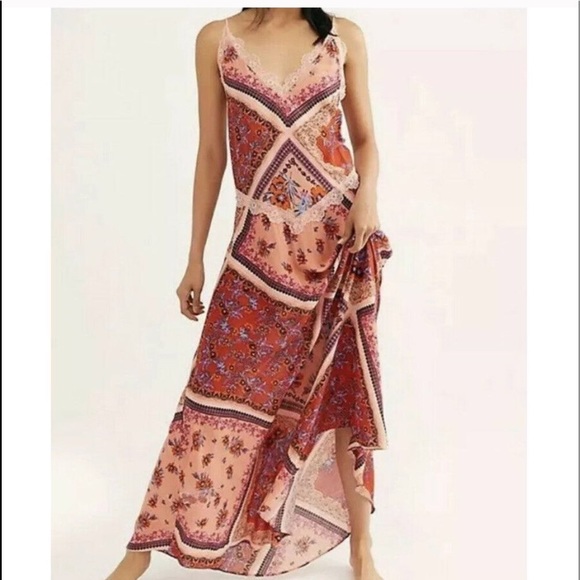 FREE PEOPLE Stevie Boho Print Floral Maxi Dress - Picture 3 of 8